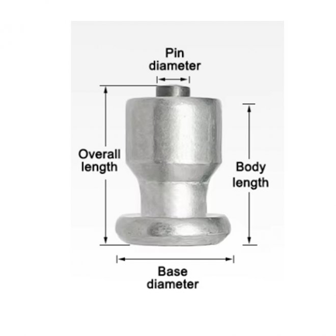 Aluminum Anti-slip tyre studs
